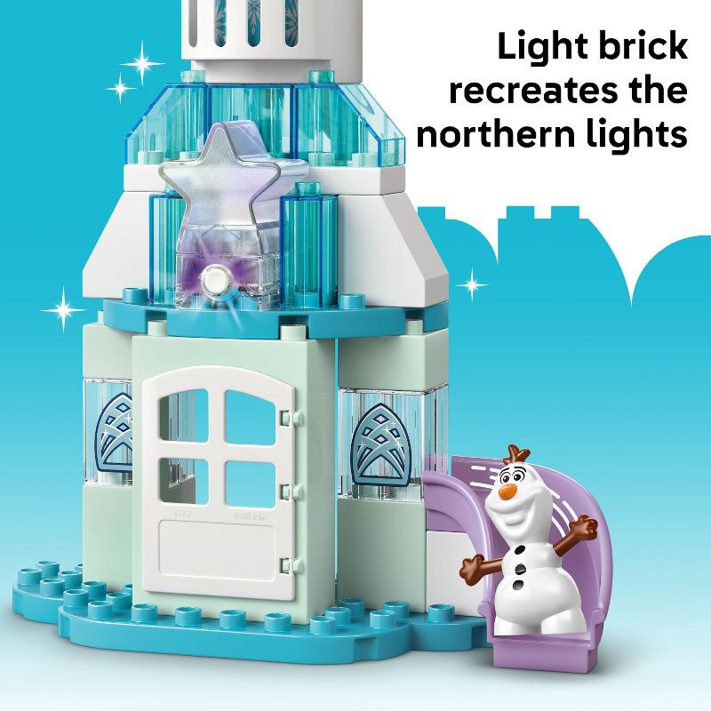 slide 5 of 7, LEGO DUPLO Disney Anna and Elsa's Frozen Castle Party Building Toy 10455, 1 ct