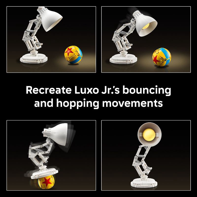 slide 4 of 7, LEGO Ideas Disney Pixar Luxo Jr. Building Set for Adults 21357, 1 ct