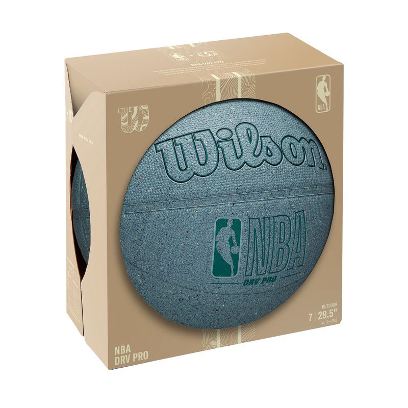 slide 9 of 9, Wilson NBA DRV Pro Eco Size 7 Basketball - Green, 1 ct