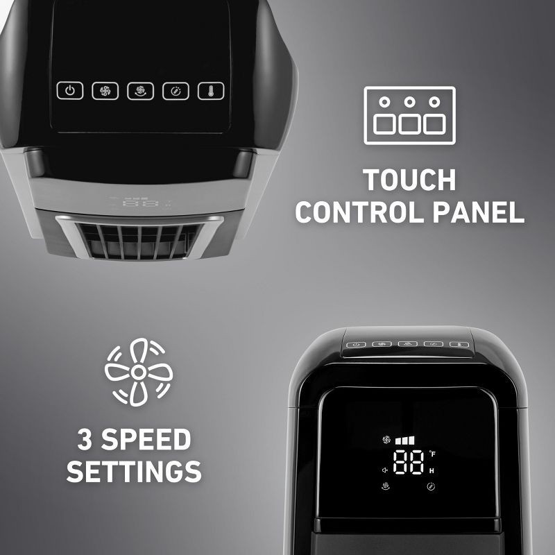 slide 4 of 8, Holmes 30" Extreme Breeze High Velocity Blower Oscillating Tower Fan, 1 ct