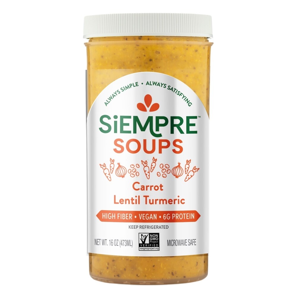 slide 1 of 1, Skinny Souping Carrot Lentil Turmeric, 16 fl oz