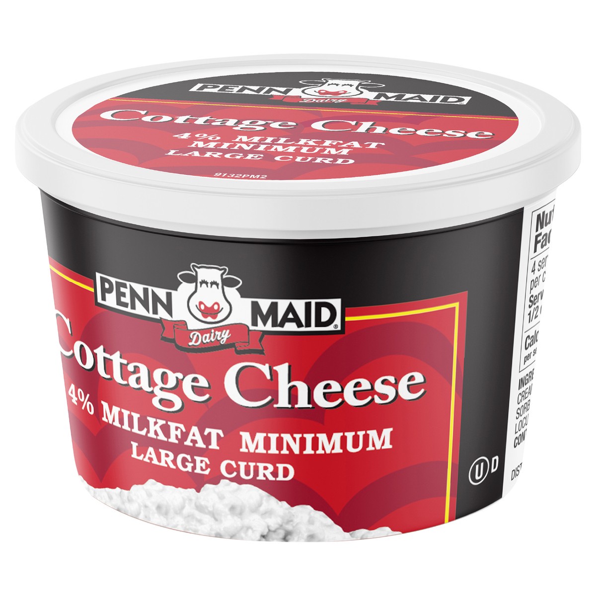 slide 7 of 9, Penn Maid Large Curd Cottage Cheese, 16 oz, 16 oz