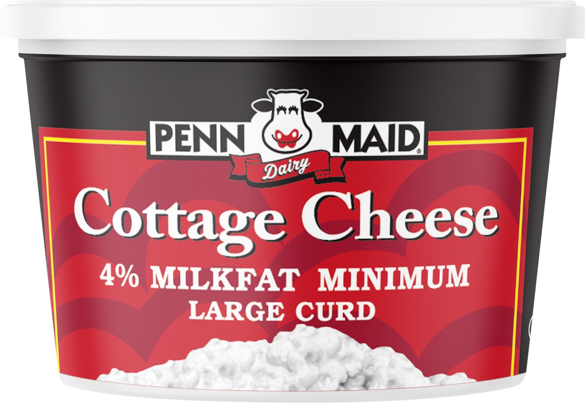 slide 2 of 9, Penn Maid Large Curd Cottage Cheese, 16 oz, 16 oz