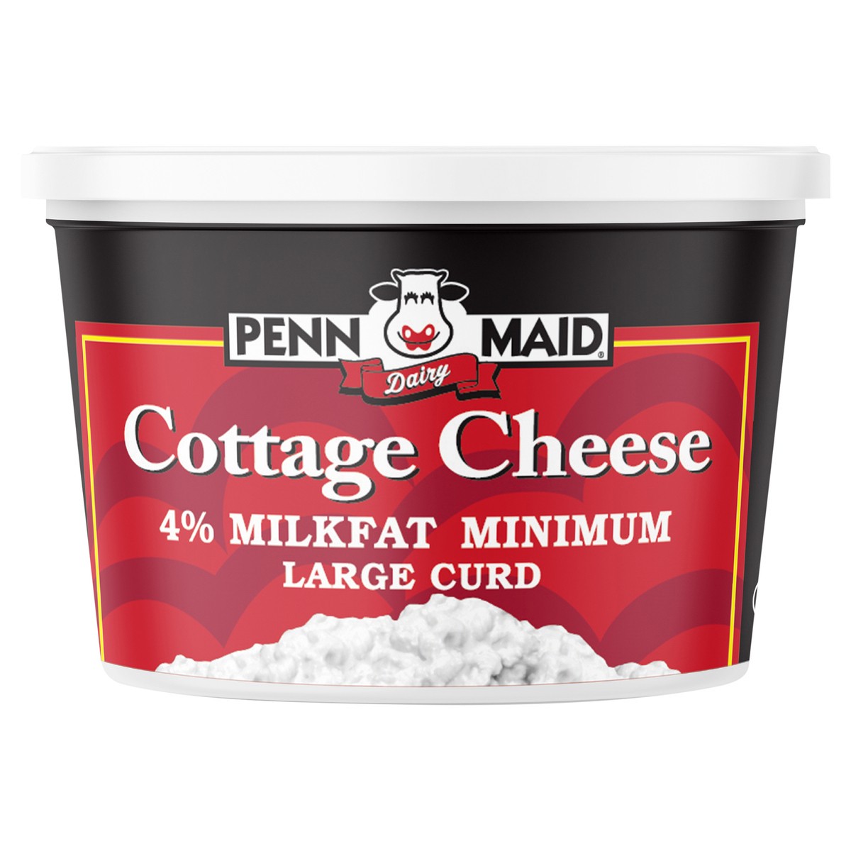 slide 1 of 9, Penn Maid Large Curd Cottage Cheese, 16 oz, 16 oz