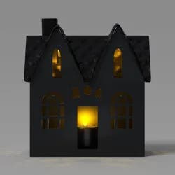 Small Lit Metal Boo House - Hyde and EEK! Boutique™: Halloween
