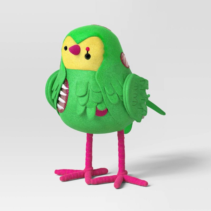 slide 3 of 3, Featherly Friends™ 'Moldy' Zombie Halloween Bird Figurine - Hyde and EEK! Boutique™, 1 ct