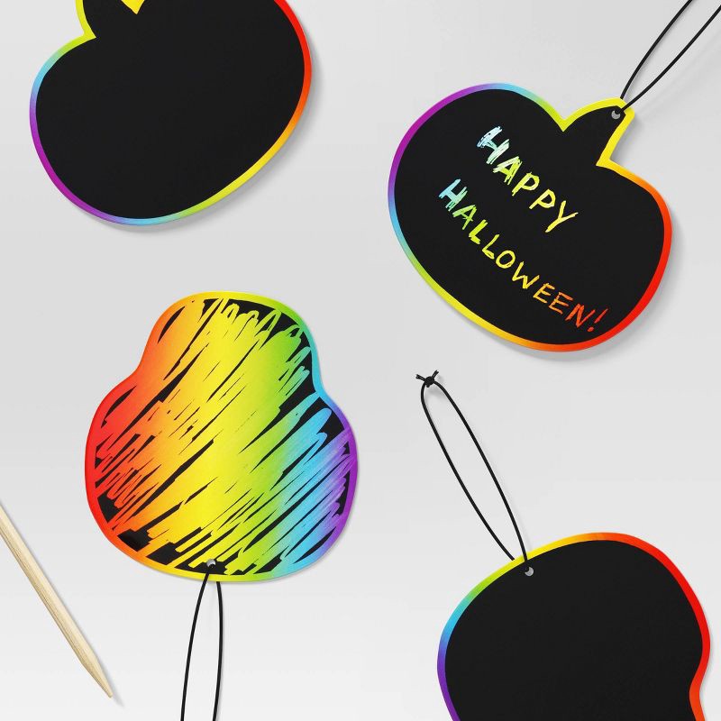 slide 3 of 3, 24ct Scratch Art Party Favors - Hyde and EEK! Boutique™, 24 ct