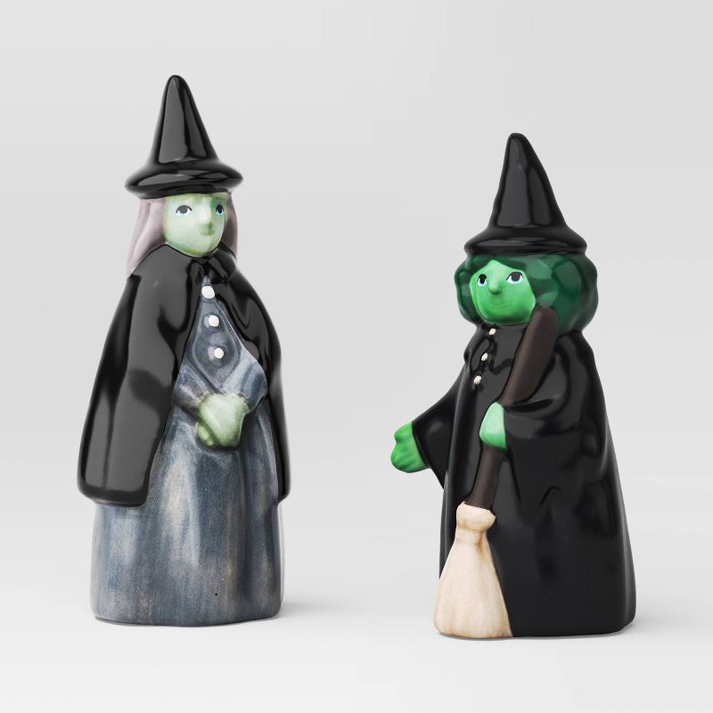 slide 3 of 3, 3pc Witch Mini Mantle Ceramic Decorative Accent Set - Hyde and EEK! Boutique™, 3 ct