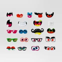 20pc Pumpkin Pusher Silly Face Halloween Decorative Prop Kit - Hyde and EEK! Boutique™