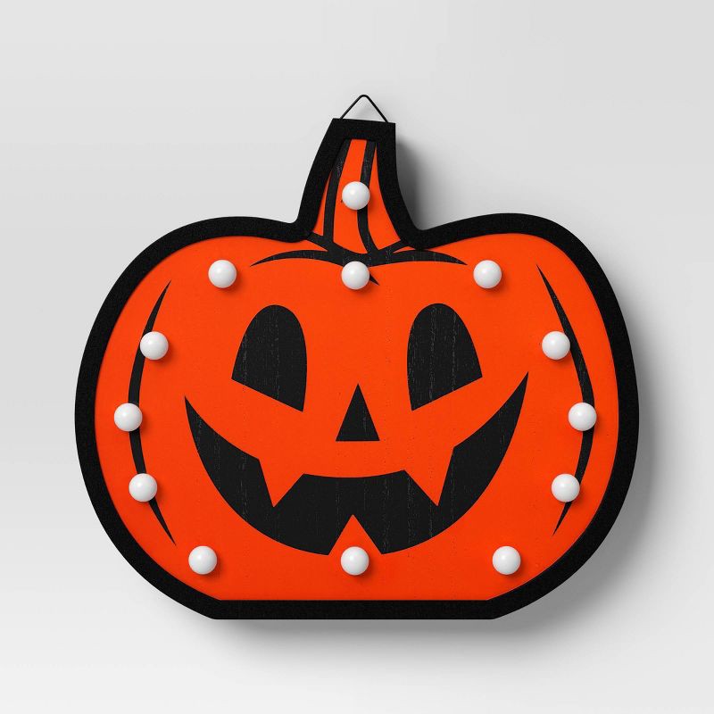 Lit Jack Marquee Figurine - Hyde and EEK! Boutique™ Orange 1 ct