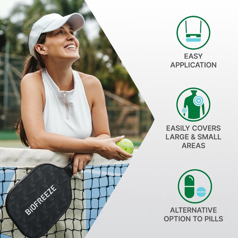 slide 2 of 9, Biofreeze Professional Joint and Muscle Pain Reliever Gel - 4 fl oz, 4 fl oz