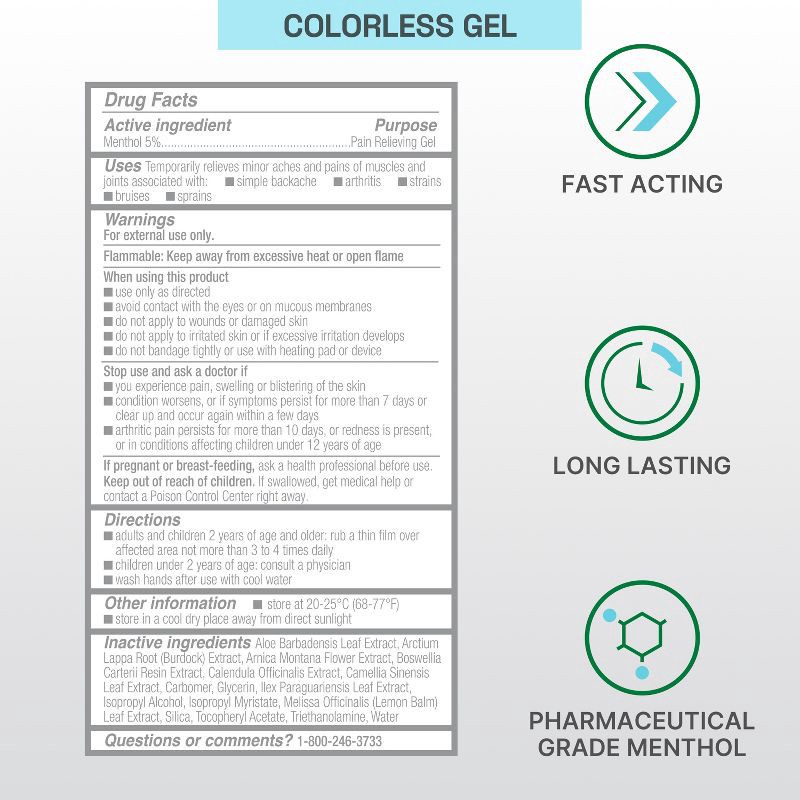 slide 6 of 9, Biofreeze Professional Joint and Muscle Pain Reliever Gel - 4 fl oz, 4 fl oz