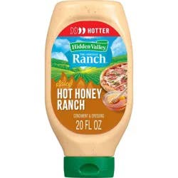 Hidden Valley Hot Honey Ranch Salad Dressing and Topping - 20 fl oz