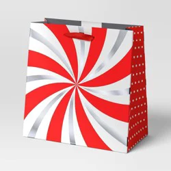 Christmas Candy Cane Wishes Large Peppermint Swirl - Wondershop™