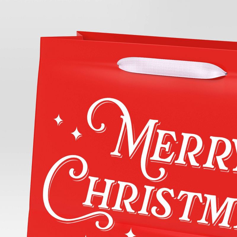 slide 3 of 3, Candy Cane Wishes Merry Christmas on Red - Wondershop™, 1 ct