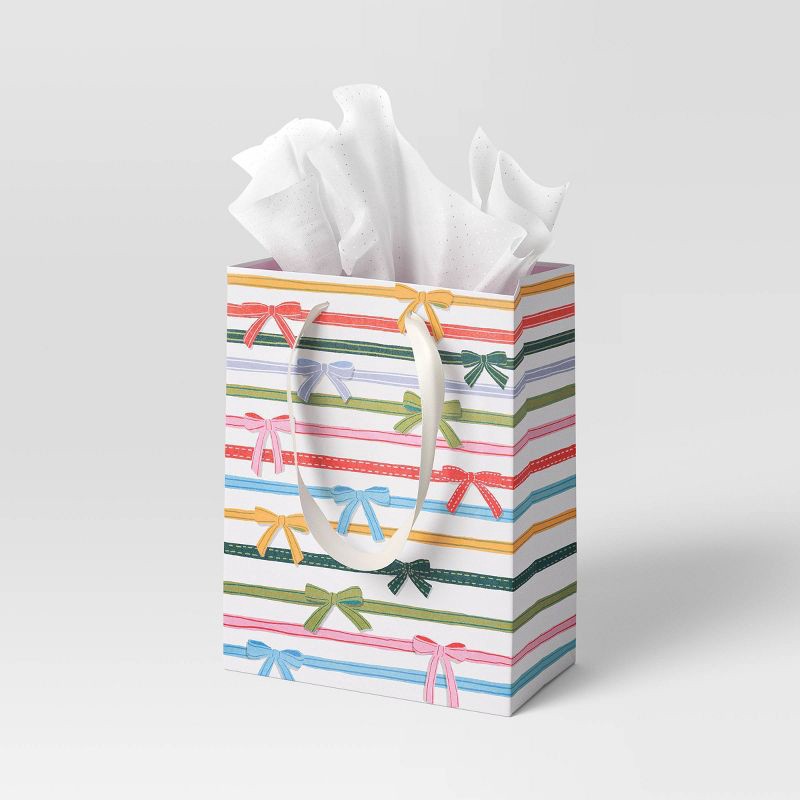 slide 2 of 3, Christmas Humble Cheer Cub Bowtie Stripe - Wondershop™, 1 ct