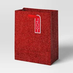 Christmas Candy Cane Wishes Cub Red Glitter - Wondershop™