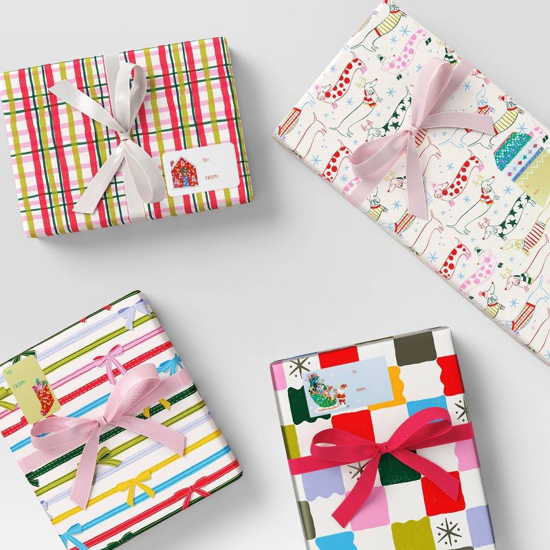 slide 2 of 3, 70ct Christmas Peel and Stick Gift Tags - Wondershop™, 70 ct