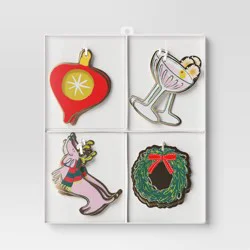 16ct Christmas Tie-On Gift Tags Festive Prints - Wondershop™