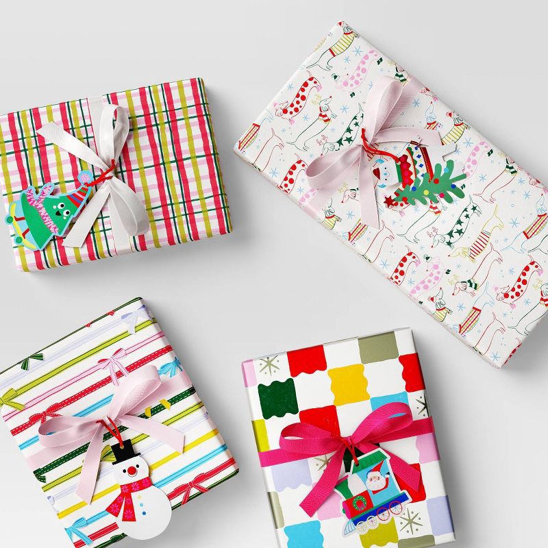 slide 2 of 3, 16ct Christmas Tie-On Gift Tags Snowman/Tree/Polar Bear/Train - Wondershop™, 16 ct