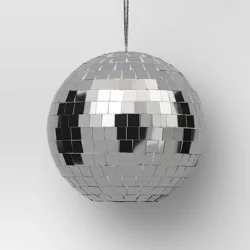 Christmas Ornaments Silver Disco Ball - Wondershop™