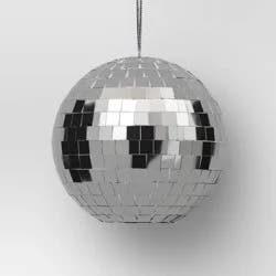 Christmas Ornaments Silver Disco Ball - Wondershop™