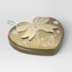 Christmas Gift Card Holder Gold Heart Joy - Wondershop™