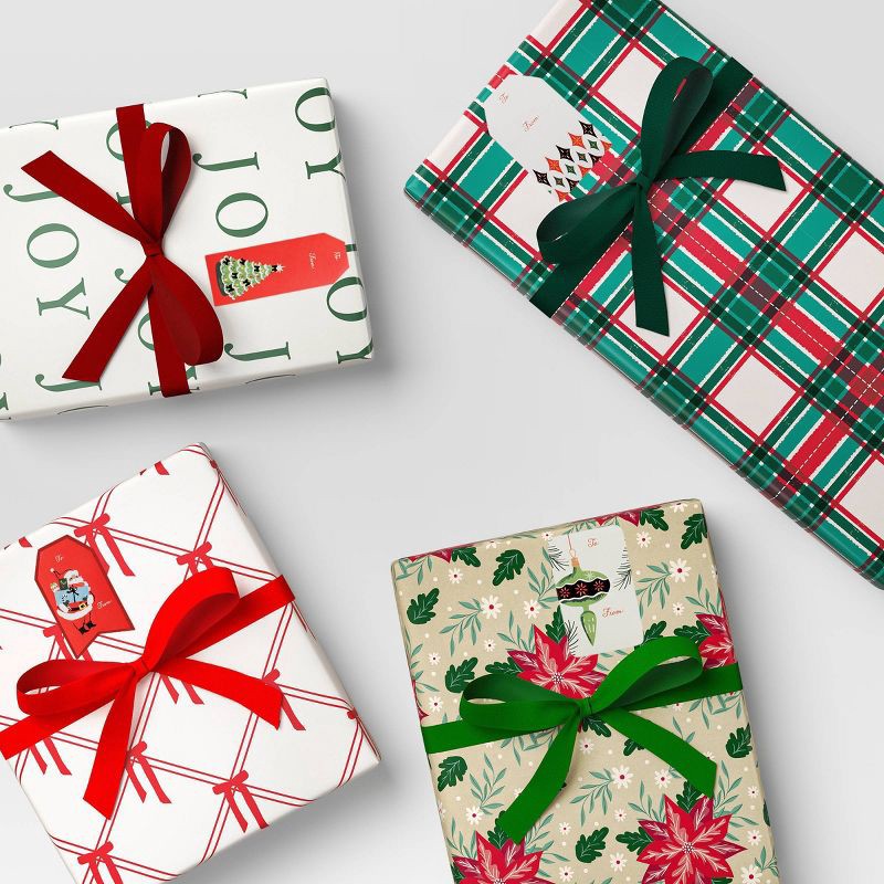 slide 2 of 3, 70ct Christmas Nostalgic Noel Peel and Stick Gift Tags - Wondershop™, 70 ct