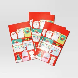 50ct Christmas Peel and Stick Gift Tags Merry/Joy/Snow - Wondershop™