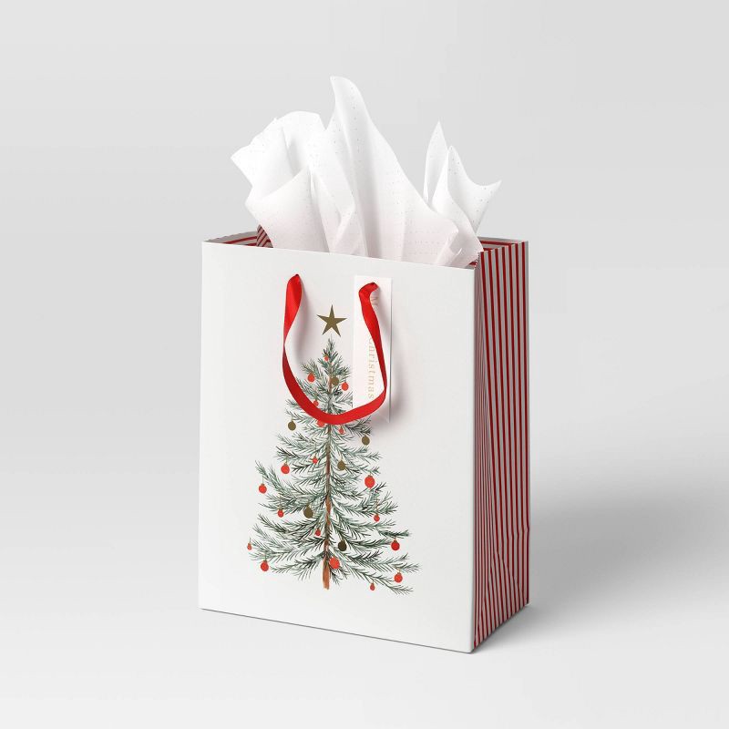 slide 2 of 3, Christmas Modern Heritage Gift Bag Cub Tree - Wondershop™, 1 ct