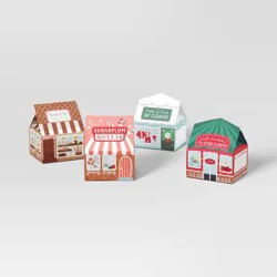 4ct Christmas Gift Boxes Holiday Shoppes - Wondershop™