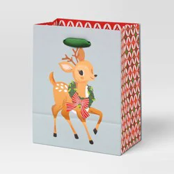 Reindeer Petite Christmas Gift Bag - Wondershop™