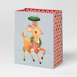 Reindeer Petite Christmas Gift Bag - Wondershop™