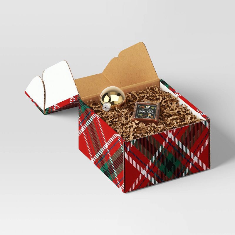 slide 2 of 3, Christmas Shredded Paper Filler Brown Kraft - Wondershop™, 1 ct