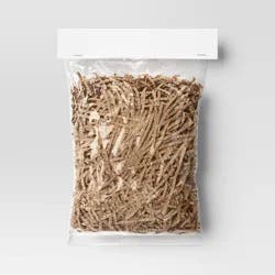 Christmas Shredded Paper Filler Brown Kraft - Wondershop™