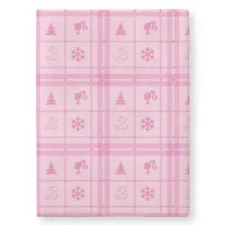 30" 25sq ft Christmas Roll Wrap Barbie