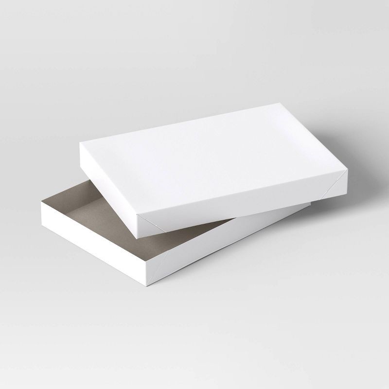 slide 3 of 3, 10pc White Assorted Christmas Gift Boxes - Wondershop™, 10 ct