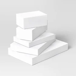 10pc White Assorted Christmas Gift Boxes - Wondershop™