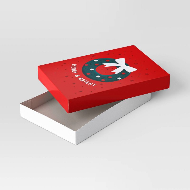 slide 3 of 3, 3ct Christmas Shirt Box Candy Canes Stripes Wreath - Wondershop™, 3 ct