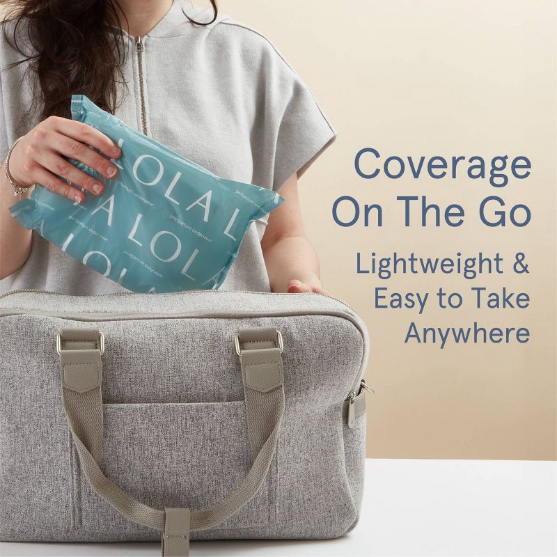 slide 11 of 13, LOLA Postpartum Underwear with Organic Cotton Maxi Pad - 10ct, 10 ct