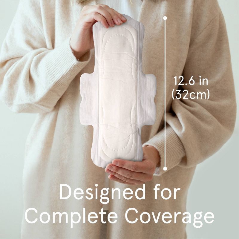 slide 4 of 9, LOLA Phase 2 Postpartum Pads - Heavy Absorbency - 20ct, 20 ct