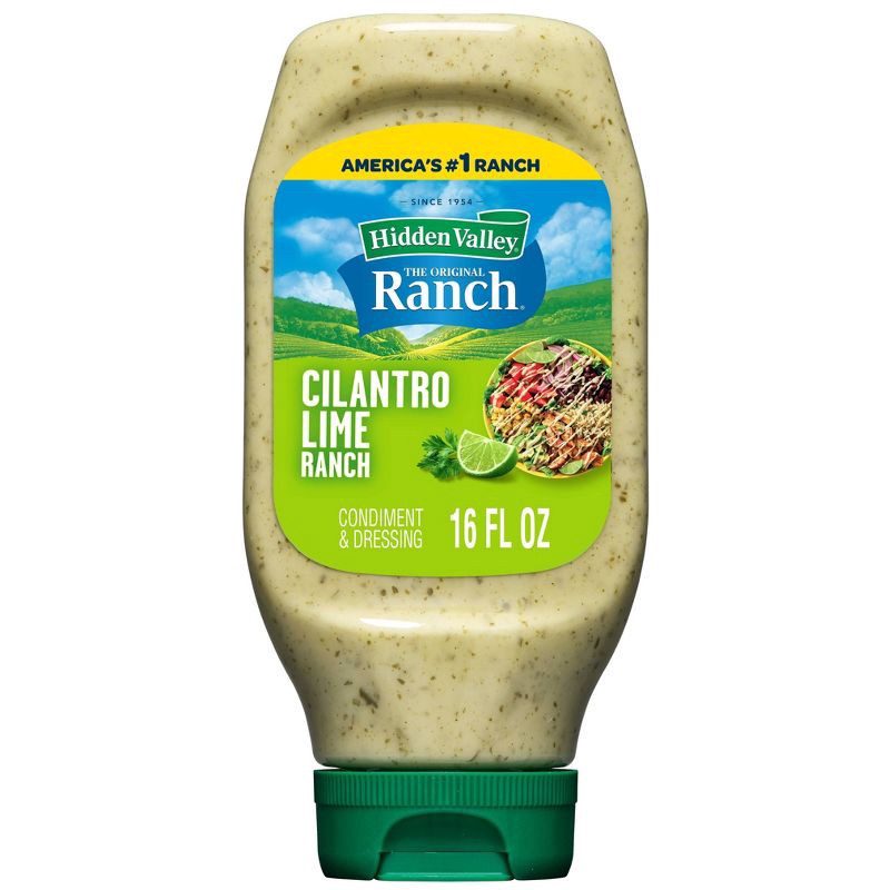 slide 1 of 10, Hidden Valley Cilantro Lime Salad Dressing - 16oz, 16 oz