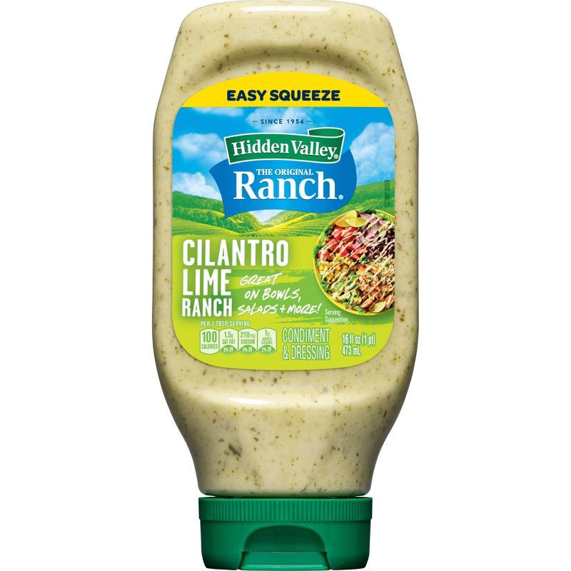 slide 10 of 10, Hidden Valley Cilantro Lime Salad Dressing - 16oz, 16 oz