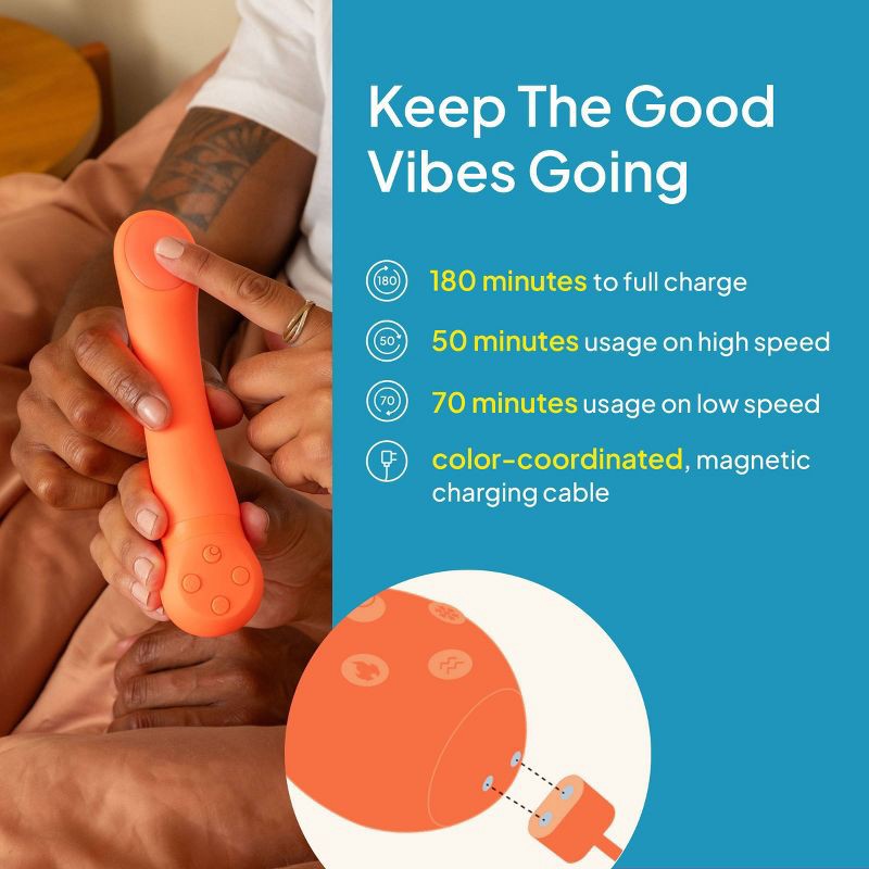 slide 4 of 6, Hello Cake Warming & Cooling Vibrator, 1 ct