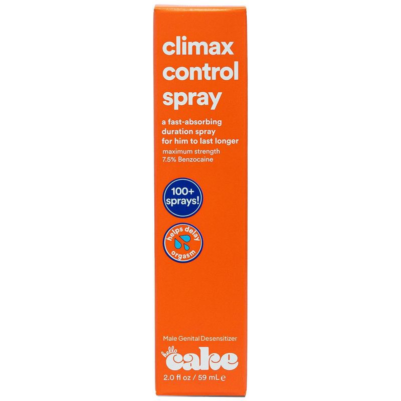 slide 7 of 11, Hello Cake Climax Control Spray - 2 fl oz, 2 fl oz