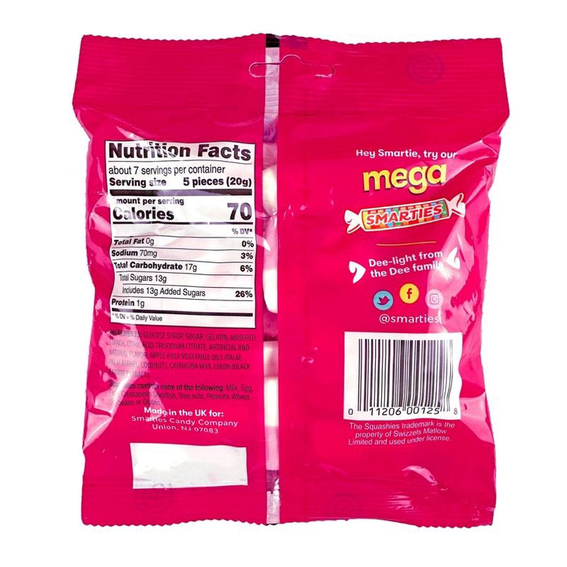 slide 2 of 4, Smarties Squashies Candy - 5oz, 5 oz