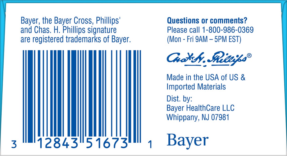 slide 5 of 10, Phillips' Genuine Laxative 24 Caplets, 24 ct