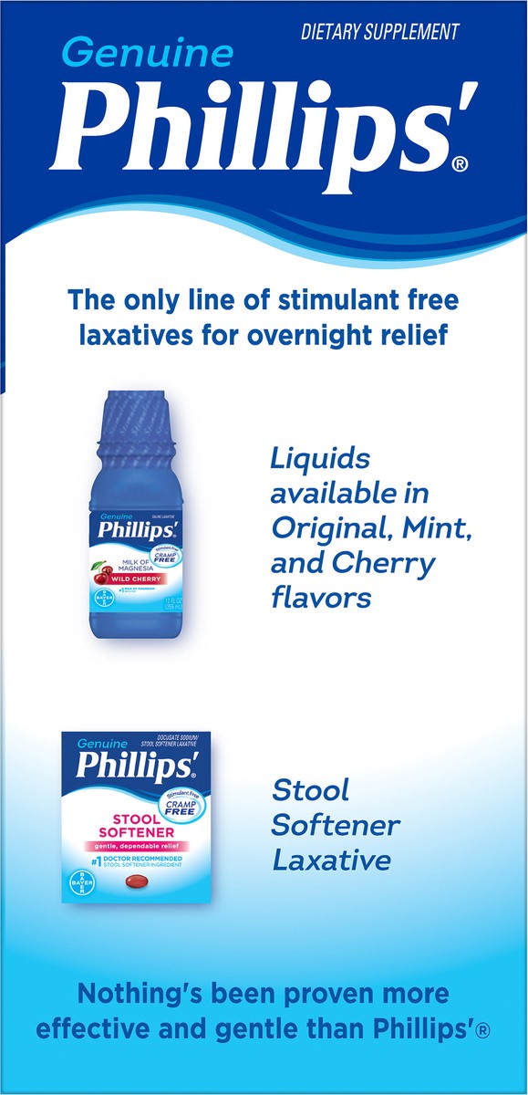 slide 7 of 10, Phillips' Genuine Laxative 24 Caplets, 24 ct