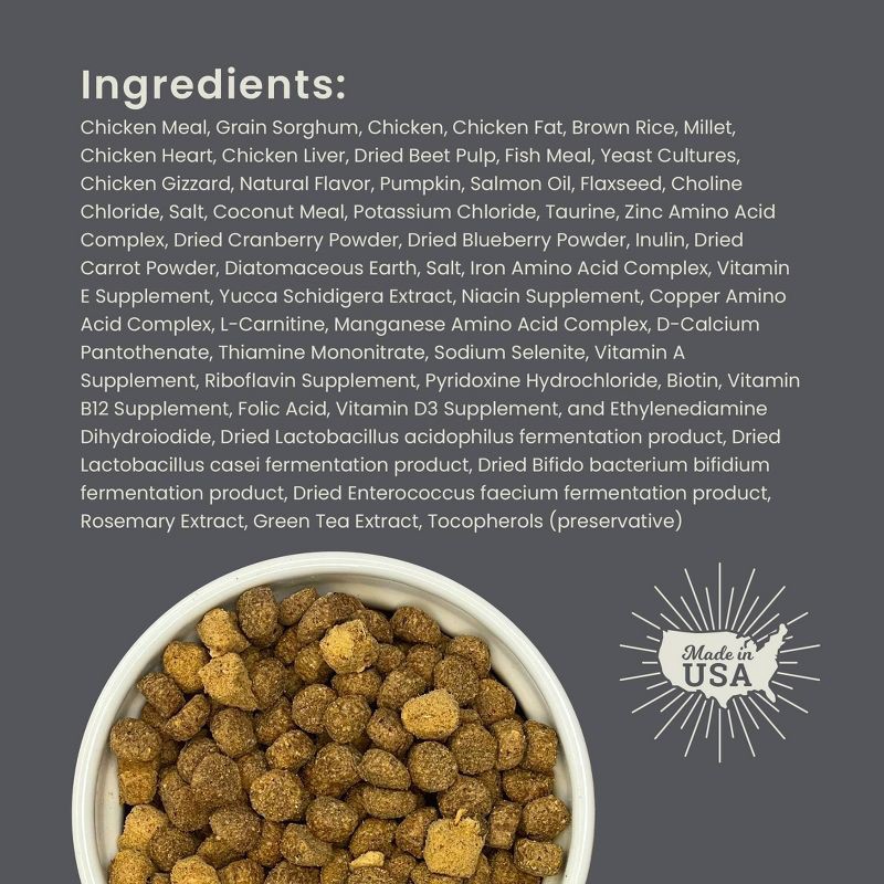 slide 4 of 8, Muenster Chicken Flavor Perfect Balance Kibble and Freeze Dried Dry Dog Food - 3.5lbs, 3.5 lb