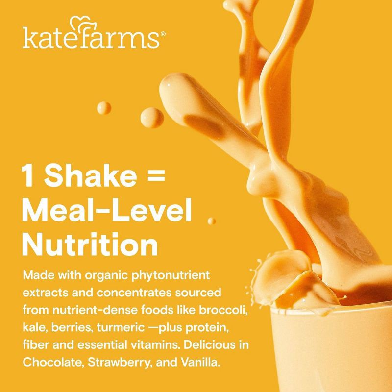 slide 4 of 6, Kate Farms Kids' Nutrition Vanilla Shake - 8.45oz/4pk, 8.45 oz, 4 ct